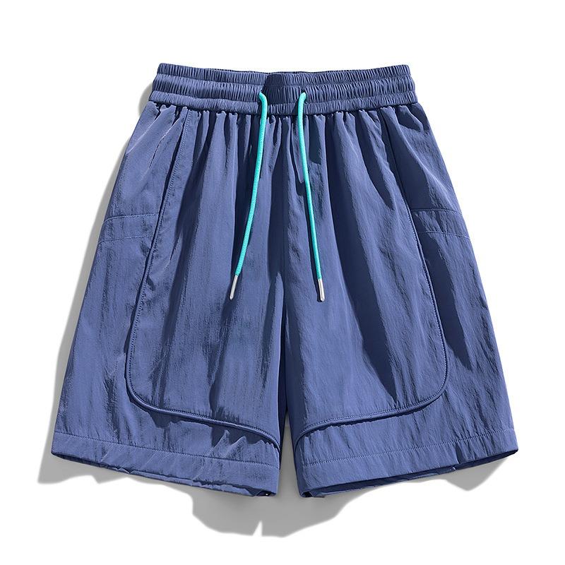 Casual Summer Loose Fashion Ice Feeling Trendy Brand Beach Pants