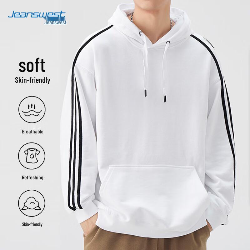 Sweat à capuche décontracté pour homme Jeanswest