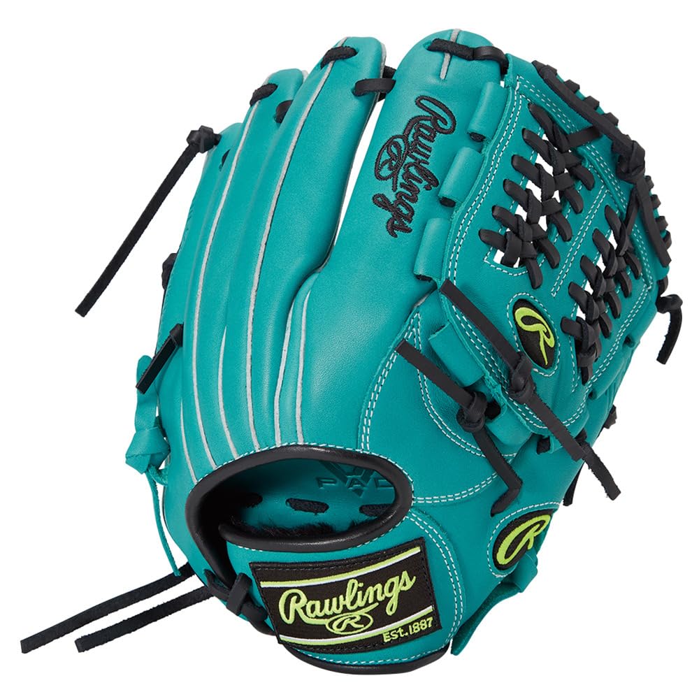 

Rawlings HYPER TECH R9 SERIES Baseball Throw Glove, Junior/Jr., Kids, GJ5FR9N6L1, All-Around, Teal, Large, Right-Handed