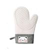 Silicone non-slip gloves high temperature resistant microwave oven oven gloves kitchen insulation anti-scalding baking gloves
