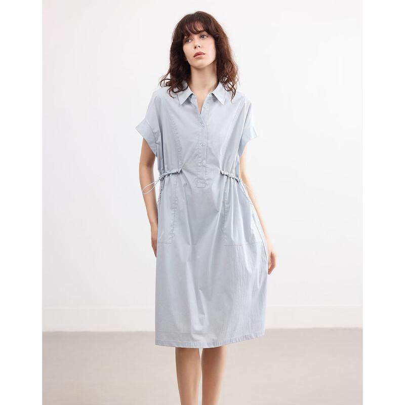 Demana Cloud Cotton Whisper Casual Mid-Length Dress L