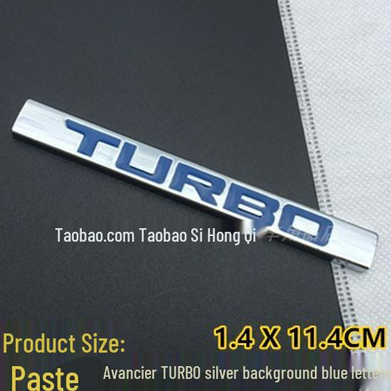 URV Avancier 4WD Turbo 2.0T Metalen Achterembleem