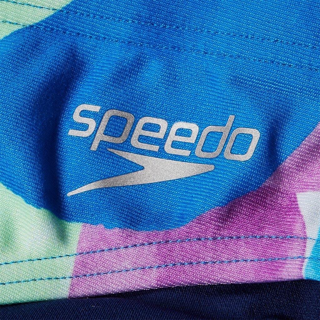 Speedo Girls Abstract All-Over Print Swim Briefs