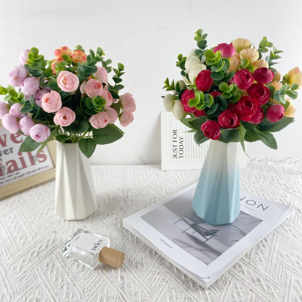 Direct Sales Of 15 Small Linglong Small Tea Bags, Simulated Flowers, Home Decoration, Wedding Photography, Camping Decoration