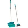Broom Kit with 110cm Handle and Dustpan 41405, Broom with Joint and Extra-large Dustpan