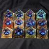 Zodiacs Orgone Pyramid Zodiacs Healings Crystals Stone Chakras Reiki Orgonite Crystals Pyramid Lucky Energys Home Decors