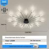 Nordic Fireworks Rotating LED Ceiling Light - High-End Living Room and Bedroom Lighting