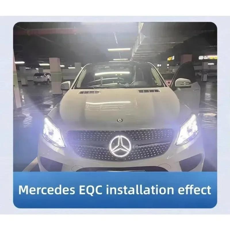 AABGU1 Car Front Grilled Star Emblem LED Illuminated Logo White Blue Red Light for Mercedes Benz W204 GLK200 GLK260 GLK350 2013-2015