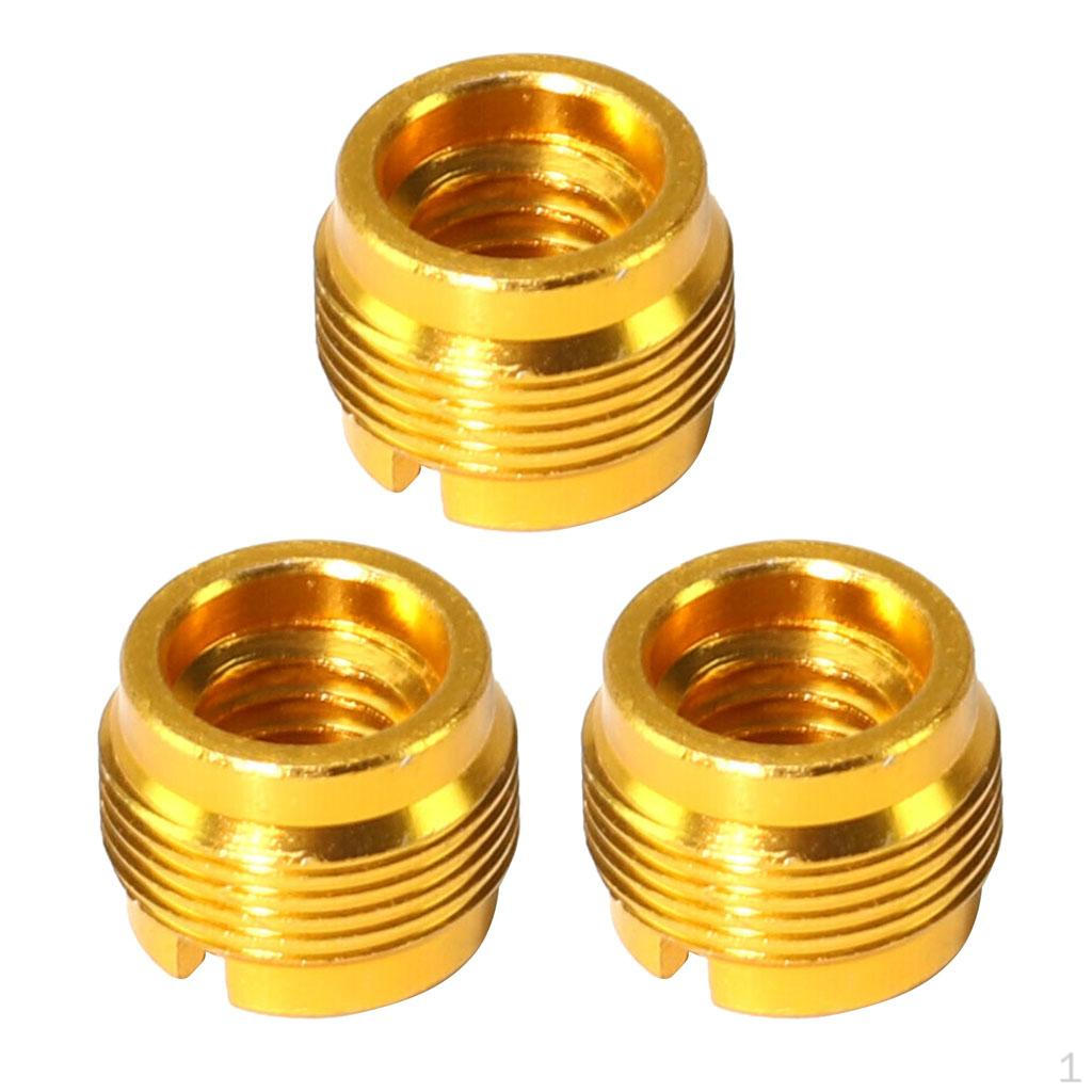 

3x Aluminum 3/8 to 5/8 for Microphone MIC Stand Mount Parts