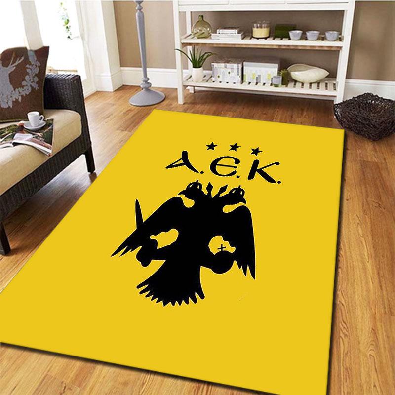 AEK Athens F.C Carpet Rug for Living Room Bedroom Home Sofa Decoration,Kids Play Non-slip Floor Mat