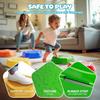 5Pcs Rechargeable Stepping Stones for Kids Toddler 3-5 with Light&Music,Balance Sensory Stepping Stones Indoor Outdoor Play,5 Long-lasting Batteries