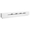 Vidaxl TV Cabinet with LED Lighting, White, 300X35X40 Cm