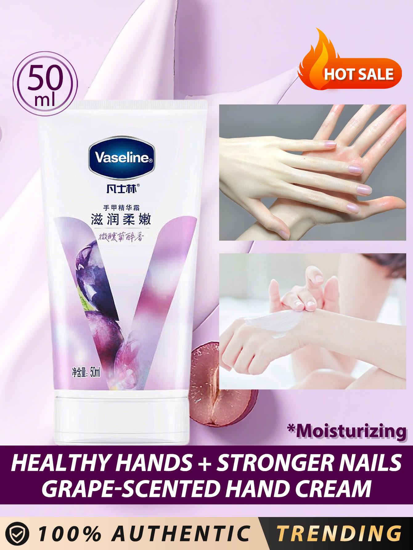 Vaseline Intensive Care Healthy Hands + Stronger Nails Grape-Scented Hand Cream 50ml