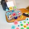1 cutie flori hawaiene, fluturi, pentru tort, decorațiuni comestibile din hârtie, flori comestibile, pentru cupcake, decor pentru tort