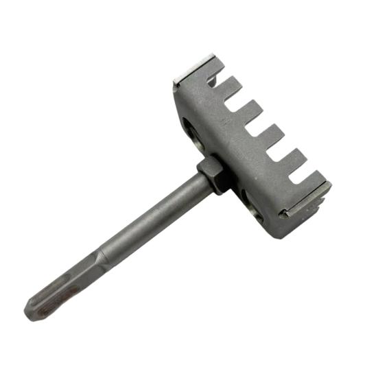 Cortador de Agujeros Cuadrados Diseño Ergonómico de Alta Resistencia Sierra Universal para Recortes de Cajas Eléctricas Cortador de Ranuras para Enchufes Herramienta para Cortar Agujeros