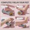 Textured Foam Roller For Foot & Plantar Fasciitis Massage, Deep Tissue Muscle Relaxer For Yoga & Fitness Training