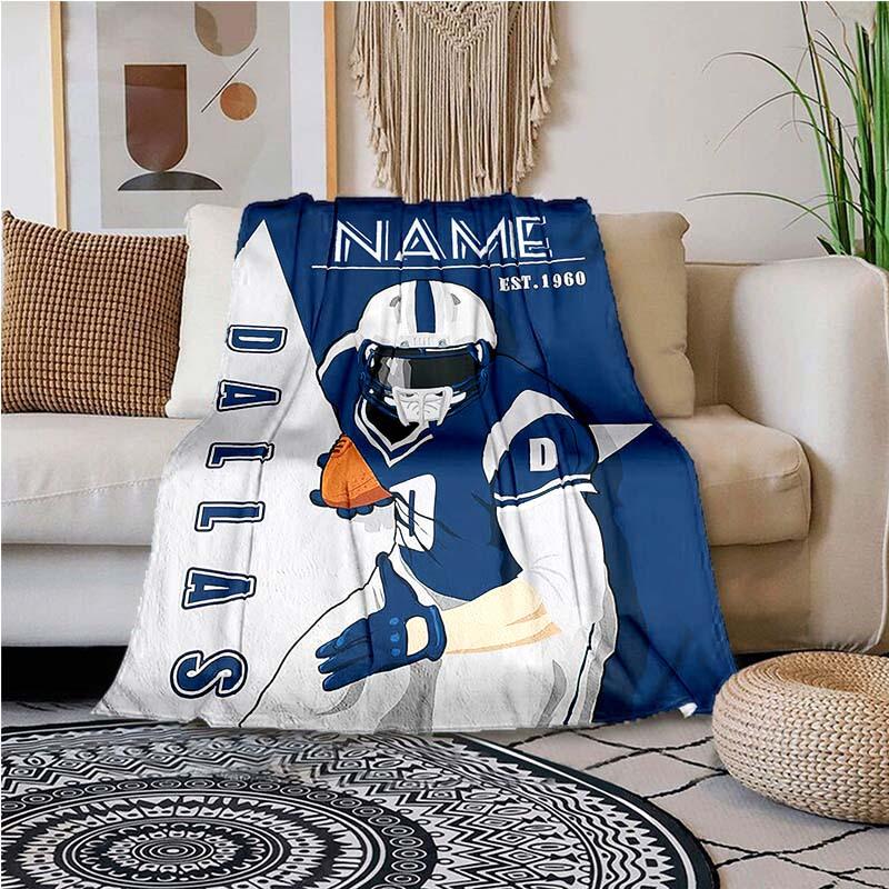 Customize Your Name Blanket Warm Comfortable And Soft Blankets Are Suitable For Home Chairs Office Sofas Sofas Office Camping And Gifts For Relatives