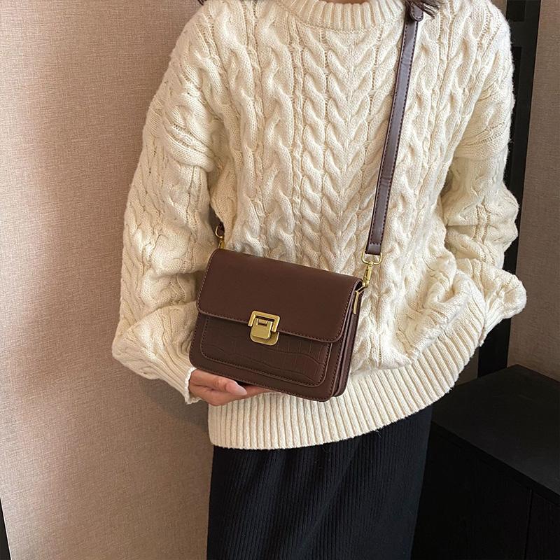 New JANE KLAIN PU Tofu Bag, Shoulder Bag, Crossbody Bag Regular Women's Black/Coffee/Brown JK-BA1750