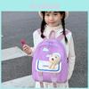 Cute Nylon Animal Backpack For Kids Colorful Bear Design Perfect For Preschool
