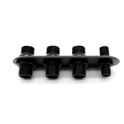 4 Port Aluminum Firewall Heater and AC Bulkhead Inline
