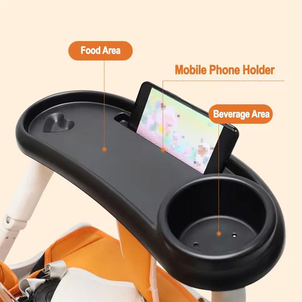 Antislip Stroller Cup Holder Detachable Stroller Accessories Pushchair Snack Table  Toddlers