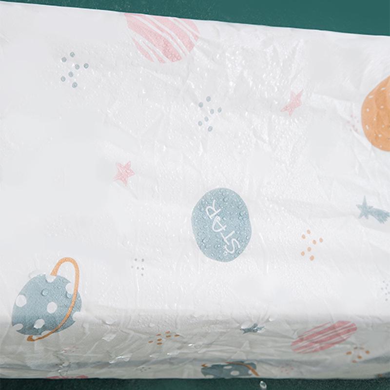 PEVA Indoor Air Conditioner Cover - Waterproof, Dustproof, Moisture-Proof, Wall-Mounted, Original Print, Full Wrap Storage