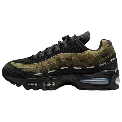 UNDEFEATED x Nike Air Max 95 Odolné proti oděru Nízké Ležérní Běžecké boty Unisex Zelená Černá IB4523-200