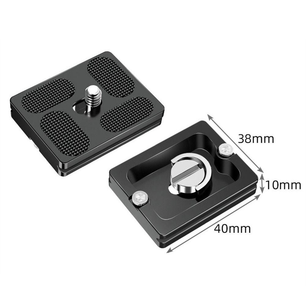Aluminum Zinc Zinc Alloy Camera Mounting Plate Camera Tripod Plate Tripod Long Plate Tripod Mount Adapter