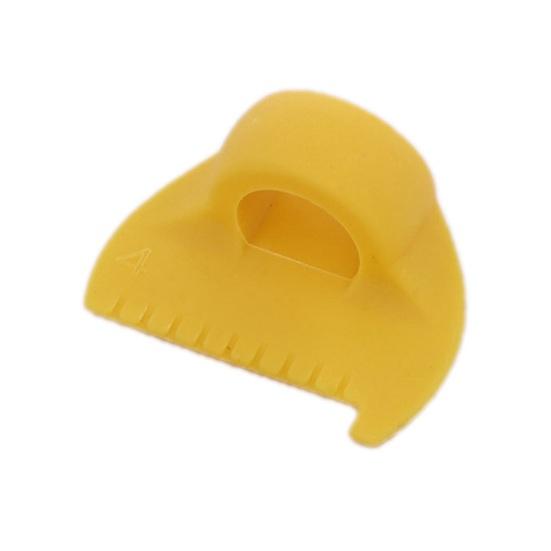 

Overlock Buckle Sewing Tool Precise Stitch Spacing Control Buckle for DIY Handmade Fabrics And Home 4mm жовтий