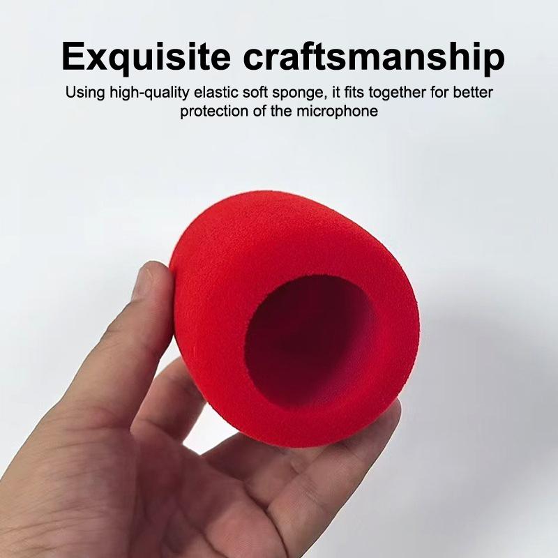 1/3Pcs Mike Windscreens Sponge Protective Case Sponge Cover For Jbl Partybox Encore2 Microphone Sponge Windproof Cover