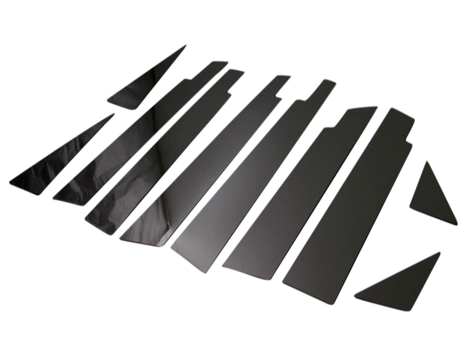 

BRIGHTZ Отделка Панели стоек из нержавеющей стали с черным покрытием и козырьком для T32 Совместимо с Xtrail Ультра-зеркальный X-Trail (Набор из 10 предметов) [ПИЛ-БЛА-121] чёрный