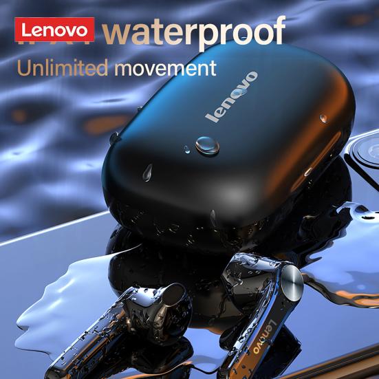 Lenovo 2Pcs QT81 Беспроводные наушники 