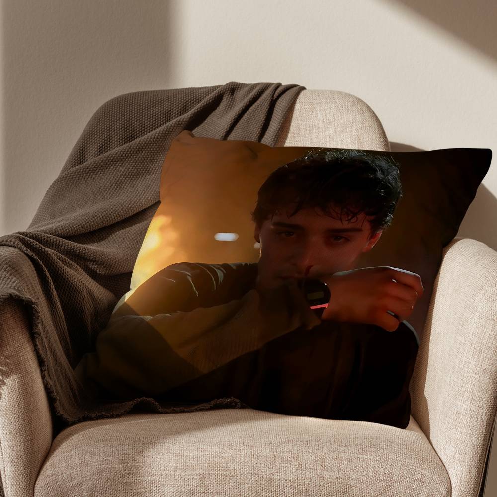 WWill Noah Schnapp Stranger pillow cover living room sofa cushion cover bedroom room bed pillow cover home decoration