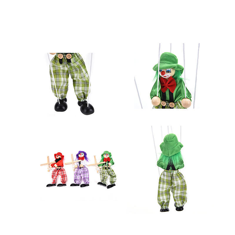Buy 1 Pcs Pull String Puppet Wooden Marionette Joint Activity Doll ...