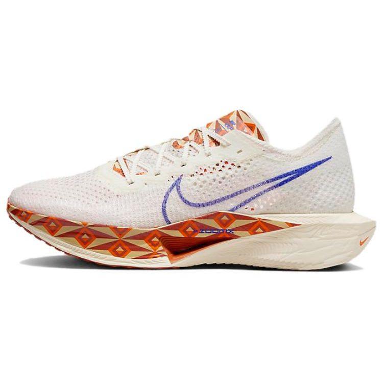 

Nike ZoomX VaporFly Next% 3 Blue Ribbon Спортивные мужские кроссовки Кремовый парус Hyper-Royal FQ7676-100 39