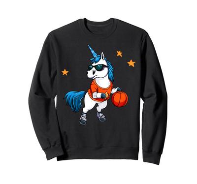 Einhorn Basketball Sweatshirt
