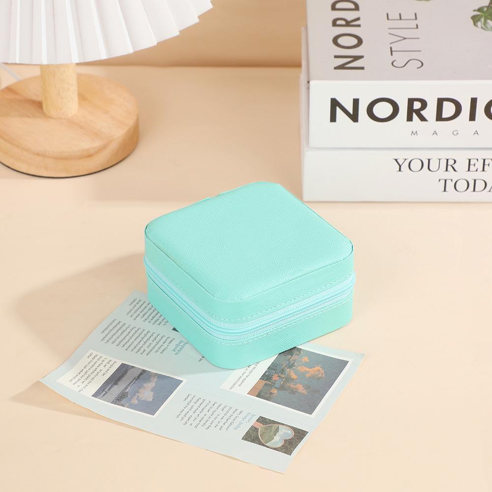 Luxury Portable Jewelry Box for Rings, Necklaces & Earrings