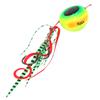 150g Fishing Lure High Carbon Steel 3D Eye Artificial Baits for River Sea Lake FishingYellow Green