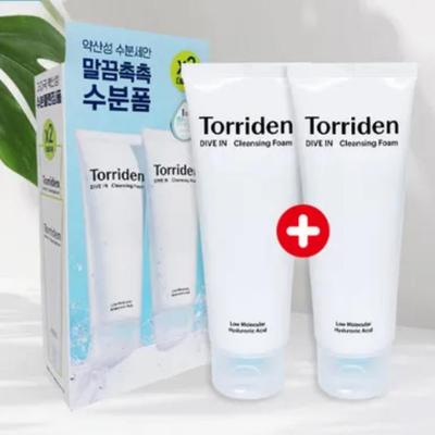 Dive-In Low-Molecular Hyaluronic Acid Cleansing Foam 150ml+150ml Set / K-Beauty KOREA COSMETIC