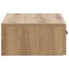Wall Mounted Side Table Artisan Oak 59 X 34.5 X 17 Cm