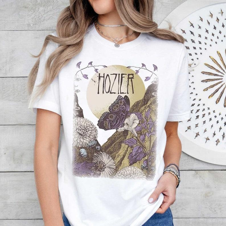 Retro Hozier Shirt Unreal Unearth tour 2024 shirt Vintage Hozier Tee Shirt Unisex T-Shirt L