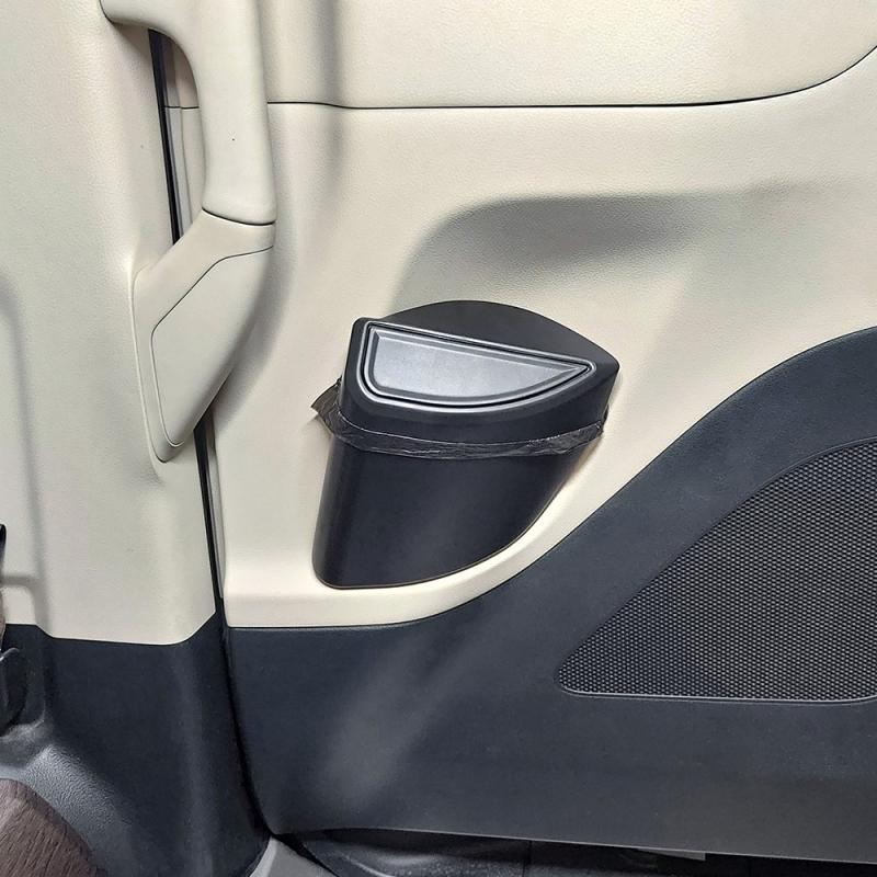 For Toyota Alphard Vellfire 40 Series  2024 ABS Middle row car door trash can Garbage storage box cover Interior Accessories