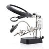 Mounting Bracket - Third Hand With Illumination And 3 Magnifying Glasses (90Mm - 2.5X, 34Mm/7.7X And 34Mm/10X) Te-800
