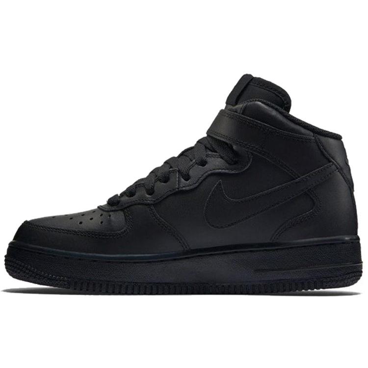 

New Nike Air Force 1 Mid Black GS 314195-004 36