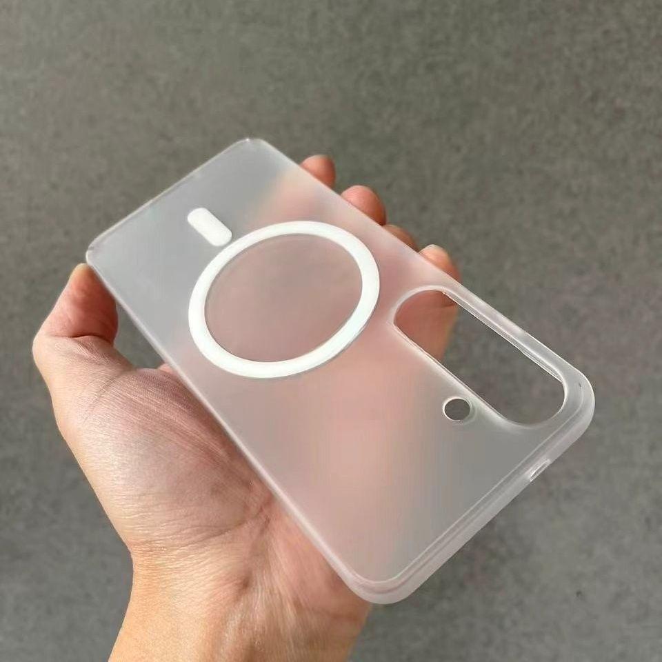 Coque Pour Samsung Galaxy A57 A37 Élégante Simple Transparente Antidérapante Magnétique Housse Pour Samsung Galaxy A 57 Antichoc Funda