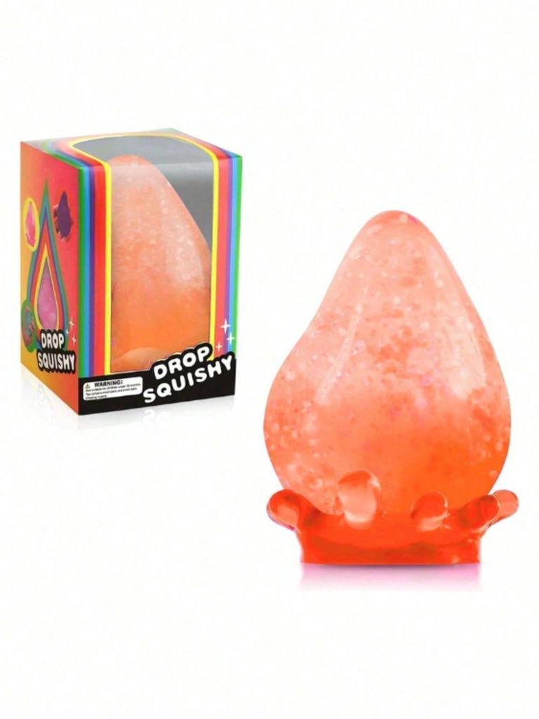 Nee Doh Dreamy Water Drop Swirl Cube Squishy Toy, Malt Sugar Slow Rising Stress Ball, Anxiety Relief Fidget Toy