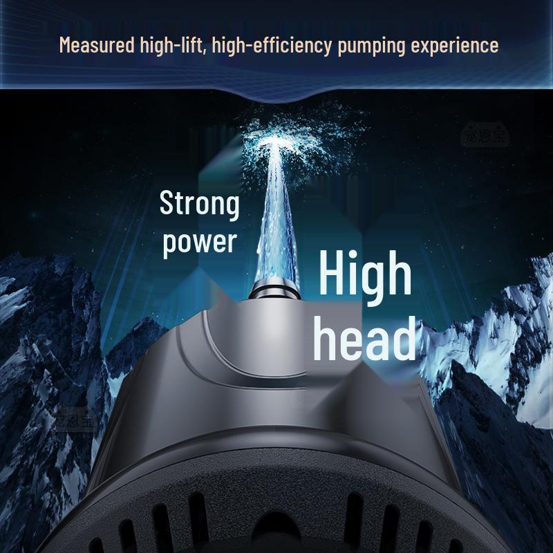 Silent Submersible Fish Tank Pump: Small Bottom Suction & Water Circulation Filter