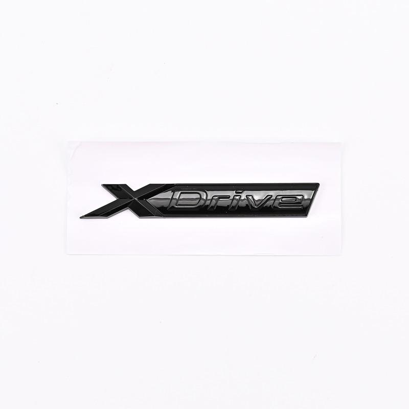 Compatible BMW 4WD xDrive/sDrive Car Tail Badges for 3, 5, 7 Series