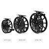 Fly Fishing Reel Aluminum Alloy Fishing Reel 3 4   5 6   7 8 Weight 2+1 Ball Bearing Left Right Interchangeable Fly Reel