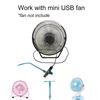 USB-Lüftersteuerung Dc 4V-12V 5W Multi-Gear Silent Auxiliary Cooling Tool